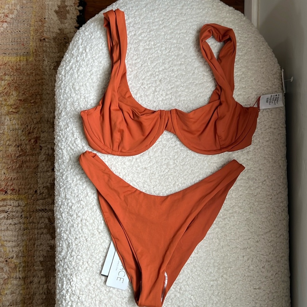 BRAND NEW with tags LSpace Rust Bikini